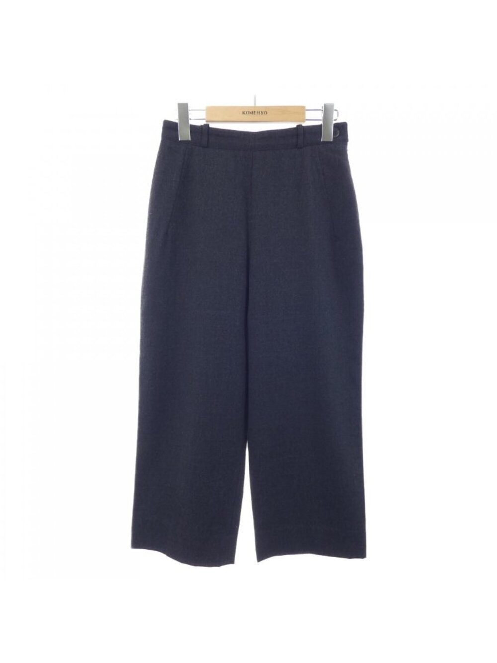 Hermes Vintage H Button Double Side Zip Pants